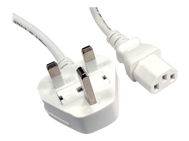 Cables Direct - power cable - power IEC 60320 C13 to BS 1363 - 1.8 m