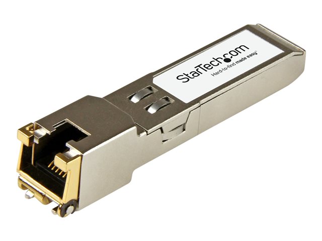 Startech Palo Alto Networks CG Compatible SFP Module, 1000BASE-T, SFP to RJ45 Cat6/Cat5e, 1GE Gigabit Ethernet SFP, RJ-45 (Copper) 100m, 1Gbps/1000Mbps Mini GBIC Transceiver SFP Module - Lifetime Warranty (CG-ST) - SFP (mini-GBIC) transceiver module (equi