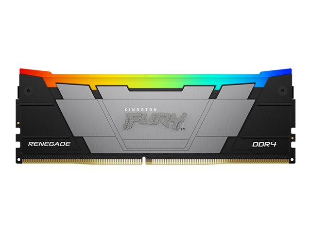 Kingston FURY Renegade RGB - DDR4 - kit - 64 GB: 4 x 16 GB - DIMM 288-pin / PC4-28800 - unbuffered