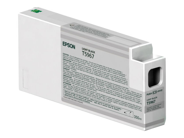 Epson Ink Cartridges, Ultrachrome HDR, T596700, Singlepack, 1 x 350.0 ml Light Black