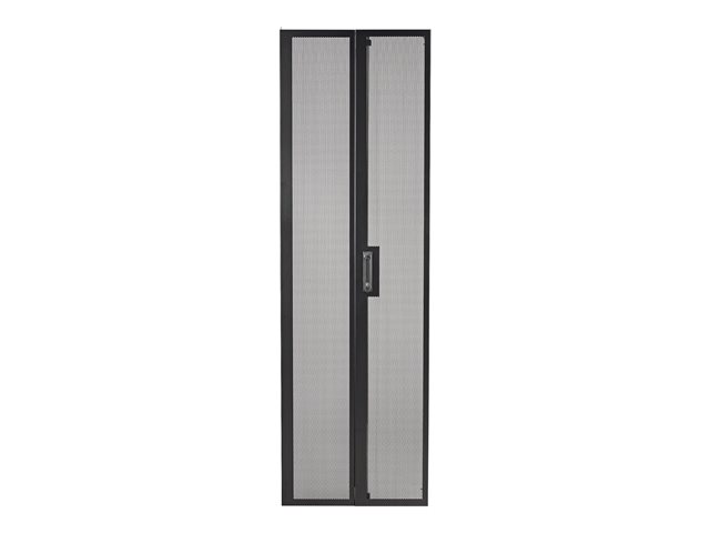 APC NetShelter SV Perforated Split Rear Doors - rack door - 42U