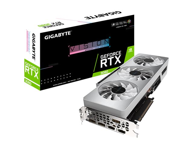 GPU NV 3080 Vision OC 10GB GDDR6X Fan