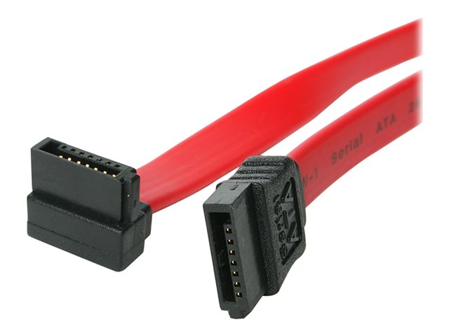 StarTech.com 36in SATA to Right Angle SATA Serial ATA Cable - SATA cable - 91.4 cm