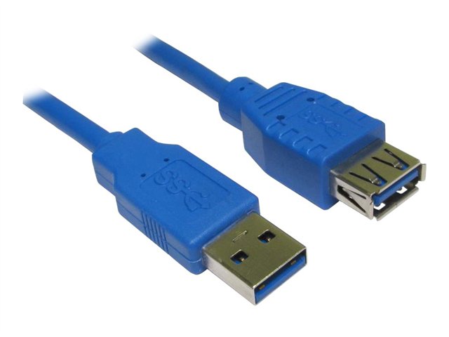 Cables Direct - USB extension cable - USB Type A to USB Type A - 2 m