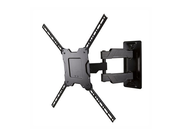 Ergotron Neo-Flex Cantilever, VHD - Mounting kit (wall plate, cantilever arm, monitor plate, spider adapter, mounting hardware) for LCD / plasma panel (Tilt & Swivel) - aluminium - black - screen size: up to 63"