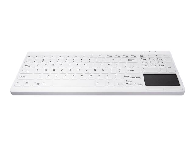 HYGIENE COMPACT ULTRAFLAT TOUCHPAD KEYBOARD WITH NUMPAD F