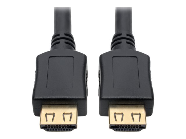 Eaton Tripp Lite Series High-Speed HDMI Cable, Gripping Connectors (M/M), Black, 25 ft. (7.62 m) - HDMI cable - 7.62 m