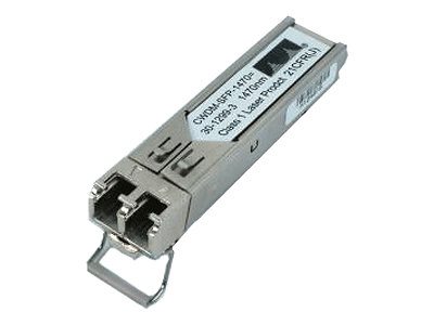 Cisco CWDM SFP - SFP (mini-GBIC) transceiver module - 1GbE, 2Gb Fibre Channel - CWDM - LC/PC single-mode - 1470 nm - for Cisco 38XX, 38XX V3PN, 7301, 7301 VAM2+, Catalyst 29XX, 3560, 3750, 4948, ME 4924, 6524