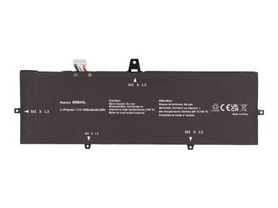 2-Power Main Battery Pack - laptop battery - 7.7 V - Li-pol - 7300 mAh - 56 Wh