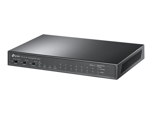 TP-Link TL-SL1311MP V1 - switch - 13 ports - unmanaged - rack-mountable