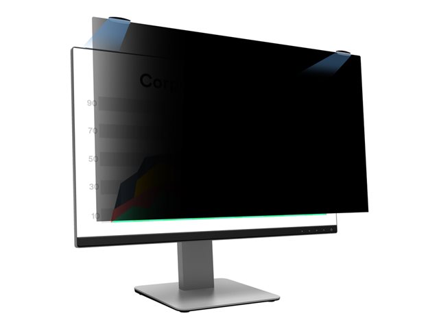 3M - Display privacy filter - removable - magnetic - 24"
