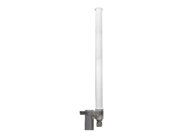 HPE Aruba ANT-2x2-5010 - Antenna kit - pole mountable - outdoor - 10 dBi - omni-directional - white (pack of 2) - for HPE Aruba AP-584, AP-585, AP-587, AirMesh MSR4KP