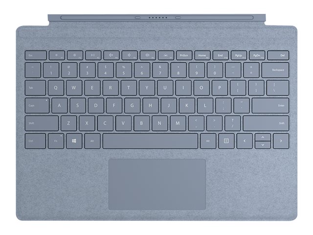 Microsoft Surface Pro Signature Type Cover - keyboard - with trackpad - English - ice blue Input Device