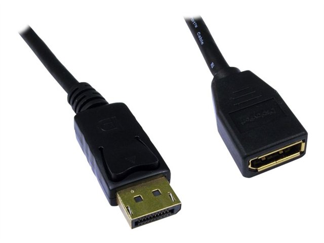 Cables Direct DisplayPort extension cable - 2 m