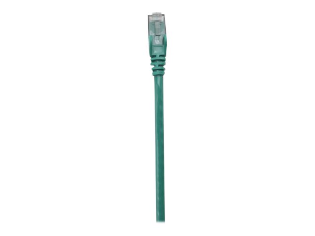 Intellinet Network Patch Cable, Cat6, 10m, Green, CCA, U/UTP, PVC, RJ45, Gold Plated Contacts, Snagless, Booted, Lifetime Warranty, Polybag - patch cable - 10 m - green