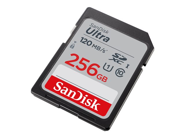 SanDisk Ultra - Flash memory card - 256 GB - UHS-I U1 / Class10 - SDXC UHS-I