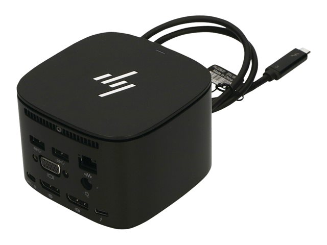 2-Power Thunderbolt Docking Station - docking station - VGA, 2 x DP