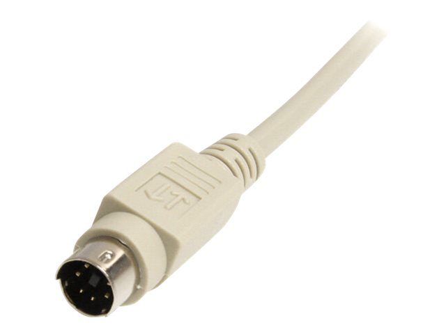 StarTech 6 ft PS/2 Keyboard or Mouse Extension Cable - M/F - Keyboard / mouse cable - PS/2 (M) to PS/2 (F) - 6 ft - KXT102 - Keyboard / mouse cable - PS/2 (M) to PS/2 (F) - 1.8 m - for P/N: PS2PLATE, RACKCONS1908, USBPS2PC