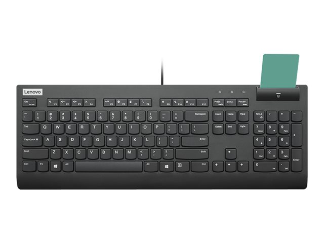 Lenovo Smartcard Wired Keyboard II - keyboard - UK Input Device