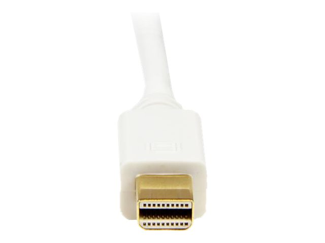 StarTech.com 6 ft Mini DisplayPort to DVI Adapter Cable - Mini DP to DVI Video Converter - MDP to DVI Cable for Mac / PC 1920x1200 - White (MDP2DVIMM6W) - DisplayPort cable - 1.82 m