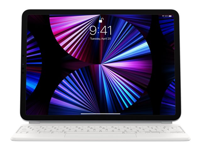 Apple Magic Keyboard - keyboard and folio case - with trackpad - QWERTY - Portuguese - white Input Device