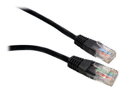 Cables Direct patch cable - 1.5 m - black