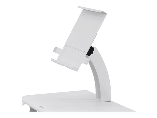 Ergotron SV10 Easel - Mounting component (holder) - for tablet - medical - steel - white - screen size: up to 12" - TAA Compliant