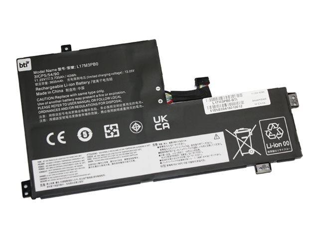 BTI L17M3PB0-BTI 3-CELL 11.25V LI-ION NOTEBOOK BATTERY