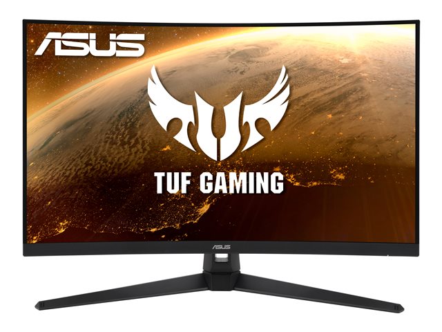 ASUS TUF Gaming VG32VQ1BR - LED monitor - gaming - curved - 31.5" - 2560 x 1440 WQHD @ 165 Hz - VA - 250 cd/m² - 3000:1 - 1 ms - 2xHDMI, DisplayPort - speakers