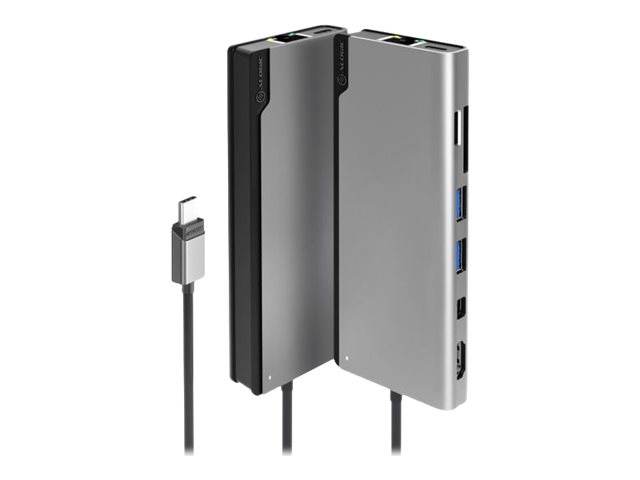 ALOGIC USB-C Ultra Dock PLUS Gen 2 with Power Delivery - docking station - USB-C / Thunderbolt 3 - HDMI, Mini DP - 1GbE