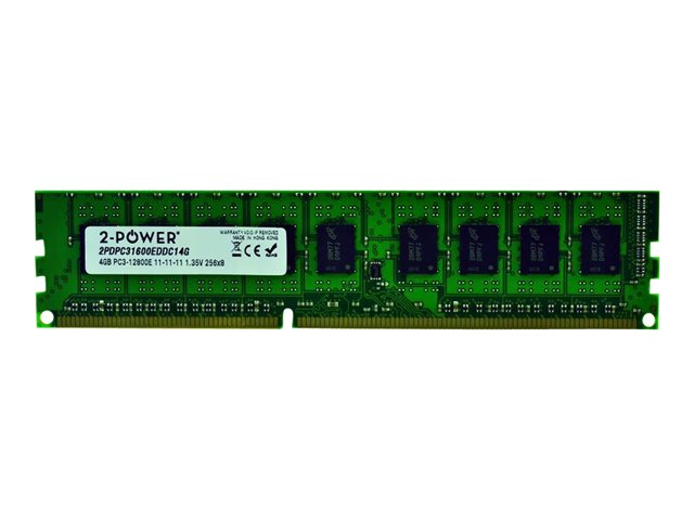 2-Power - DDR3L - module - 4 GB - DIMM 240-pin - 1600 MHz / PC3L-12800 - unbuffered