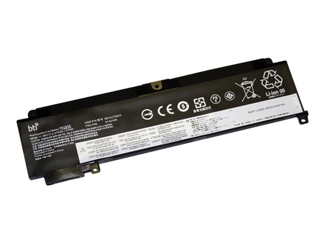 BTI 3C BATTERY THINKPAD T470S OEM:01AV405 01AV406 00HW024