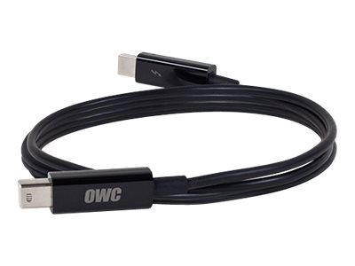 OWC 2.0 Meter Thunderbolt Cable - Black (TB&2)