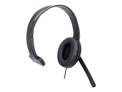 HEADSET MONO USB-A OVER-EAR- RETAIL BOX ADJUSTABLE MICROPHON