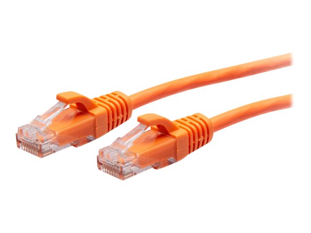 C2G 15ft (4.5m) Cat6a Snagless Unshielded (UTP) Slim Ethernet Network Patch Cable - Orange - patch cable - 4.5 m - orange