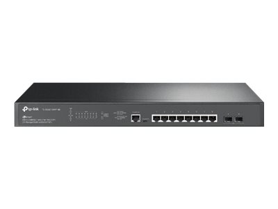 TP-Link JetStream TL-SG3210XHP-M2 V2 - Switch - Managed - 8 x 10/100/1000/2.5G + 2 x 10 Gigabit SFP+ - rack-mountable - PoE+ (240 W)