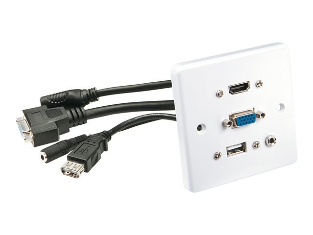LINDY Multi AV Faceplate - faceplate