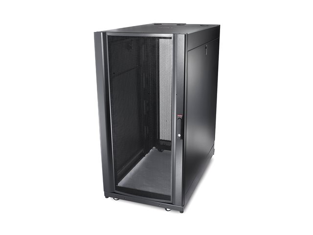 APC NetShelter SX - Shock Packaging - rack - black - 24U - 19" - TAA Compliant