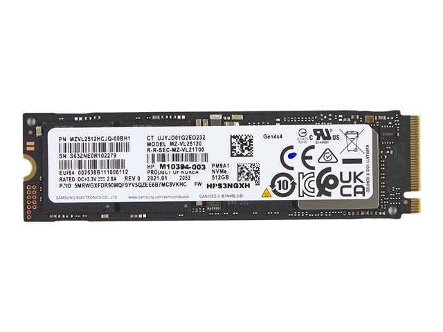 HP - SSD - 512 GB - PCIe 4.0 x4 (NVMe)