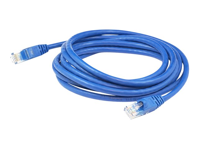 AddOn 35ft RJ-45 Cat6A Blue Patch Cable - patch cable - 10.7 m - blue