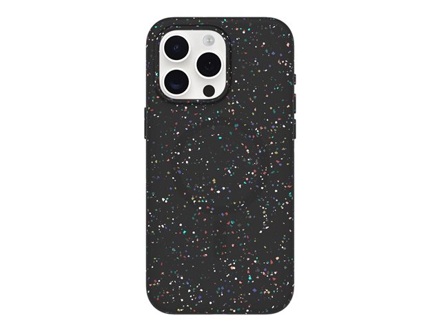 OtterBox Core Series - Back cover for mobile phone - MagSafe compatibility - REGRIND silicone, synthetic rubber - carnival night (black) - for Apple iPhone 15 Pro Max
