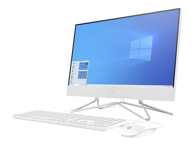 HP 22-df0001na - all-in-one - Pentium Silver J5040 2 GHz - 4 GB - SSD 128 GB - LED 21.5" - UK