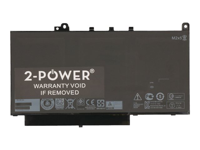 2-Power Main Battery Pack - laptop battery - Li-pol - 37 Wh