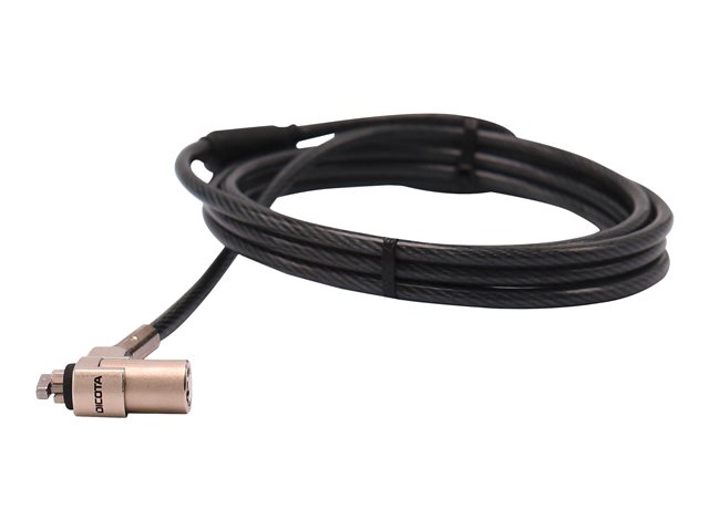 DICOTA Security T-Lock Ultra Slim V2 - security cable lock