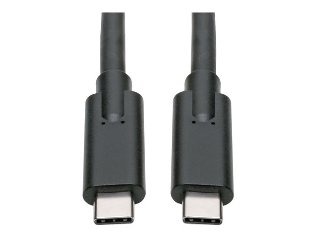 Eaton Tripp Lite Series USB-C Cable (M/M) - USB 3.2, Gen 1 (5 Gbps), 5A Rating, Thunderbolt 3 Compatible, 6 ft. (1.83 m) - USB-C cable - USB-C to USB-C - 1.8 m