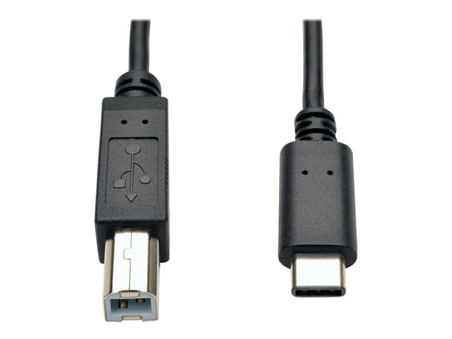 Eaton Tripp Lite Series USB-C to USB-B Cable - USB 2.0, (M/M), 6 ft. (1.83 m) - USB-C cable - 24 pin USB-C to USB Type B - 1.83 m