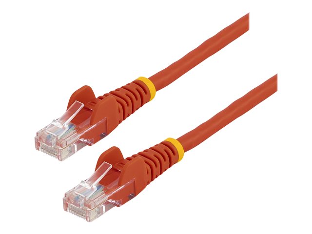 StarTech.com CAT5e Cable - 10 m Red Ethernet Cable - Snagless - CAT5e Patch Cord - CAT5e UTP Cable - RJ45 Network Cable - patch cable - 10 m - red