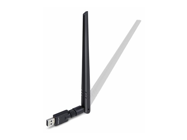 Startech USB Bluetooth 5.3 Adapter for PC, Class 1, Windows/Linux - Network adapter - USB 2.0 - Bluetooth 5.3, Bluetooth 5.3 LE, Bluetooth 5.3 EDR - Class 1 - black