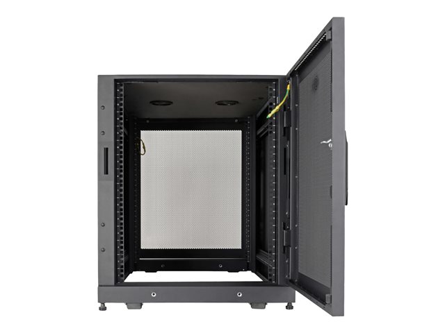 Eaton Tripp Lite Series Rack Enclosure Server Cabinet 14U 42in Deep w/ Doors & Sides - rack - 14U