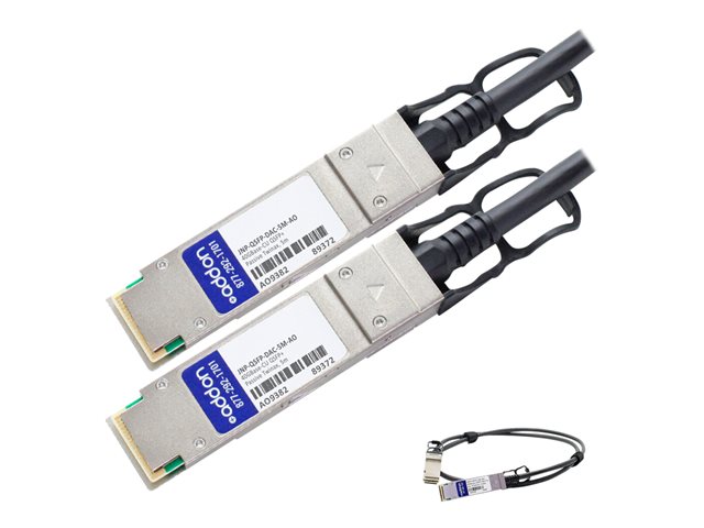 AddOn 5m Juniper Compatible QSFP+ DAC - 40GBase direct attach cable - QSFP+ (M) to QSFP+ (M) - 5 m - twinaxial - passive